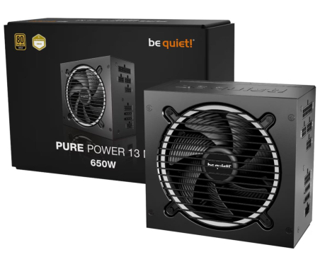 Power Supply|BE QUIET|Pure Power 13m|650 Watts|Efficiency 80 PLUS GOLD|PFC Active|MTBF 100000 hours|BP025EU|BP025EU