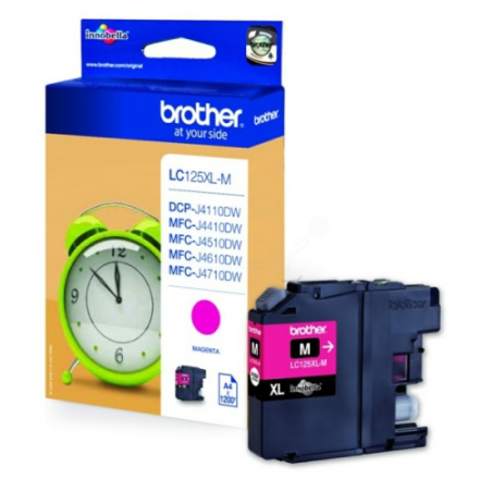 BROTHER LC125XLM ink magenta 1200pages|LC125XLM