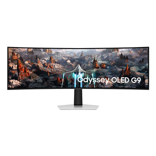Samsung Odyssey G9 49" OLED 32:9 Pilka Monitorius, LS49CG934SUXEN