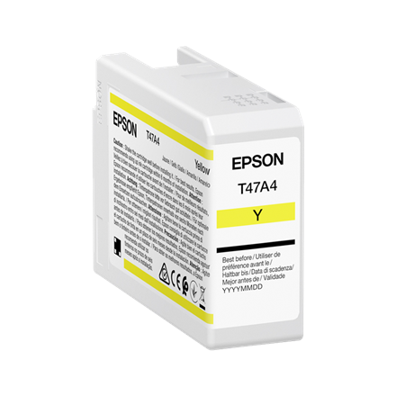 Epson UltraChrome Pro 10 ink | T47A4 | Ink cartrige | Yellow|C13T47A400