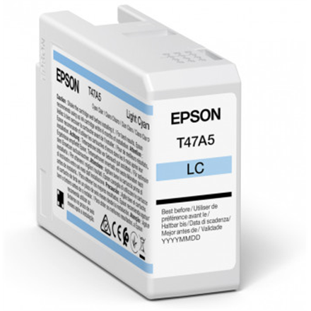 Epson UltraChrome Pro 10 ink | T47A5 | Ink cartrige | Cyan|C13T47A500