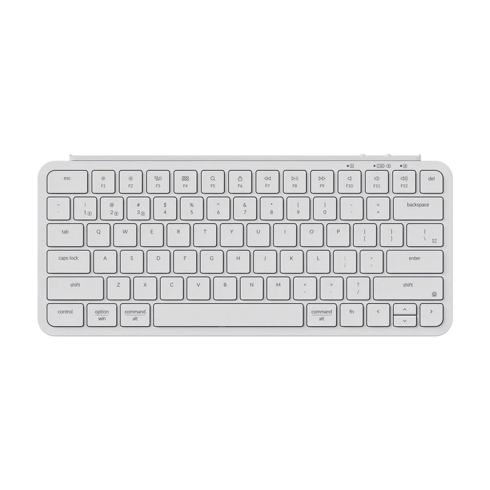 Klaviatūra Keychron B1 Pro B1P-K8, Anglų (US), balta, belaidė