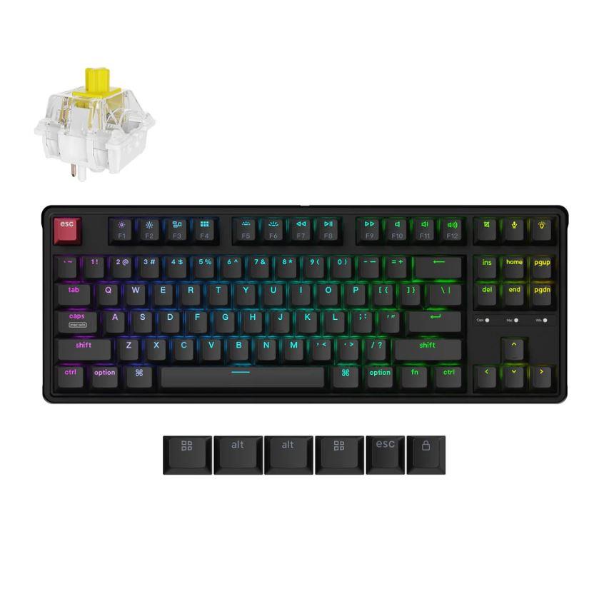 Laidinė klaviatūra KEYCHRON C3 PRO RGB C3PX-H1