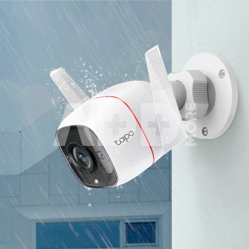 TP-LINK Outdoor Security Wi-Fi Camera C310 Bullet, 3 MP, 3.89 mm, IP66, H.264, MicroSD