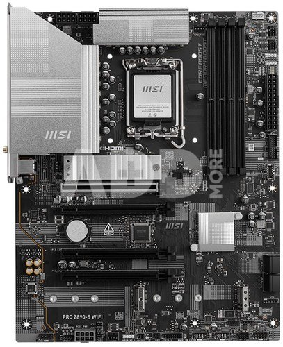 MSI PRO Z890-S WIFI | Processor family Intel | Processor socket LGA1851 | DDR5 UDIMM | Supported hard disk drive interfaces SATA, M.2 | Number of SATA connectors 4