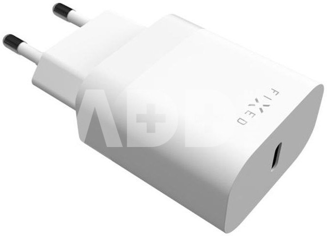 FIXED USB-C Travel Charger 20W, White