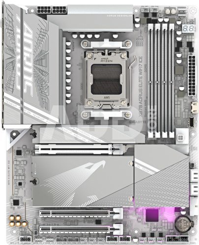 Gigabyte Processor family AMD Ryzen | Processor socket AM5 | DDR5 DIMM | Number of SATA connectors 4