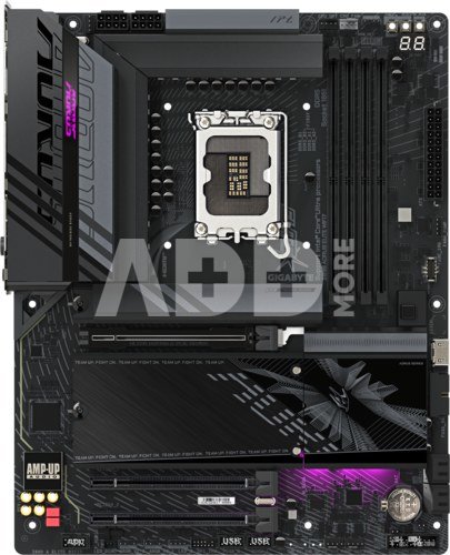 Gigabyte Z890 A ELITE WIFI7 | Processor family Intel | Processor socket LGA1851 | DDR5 | Supported hard disk drive interfaces M.2, SATA | Number of SATA connectors 4