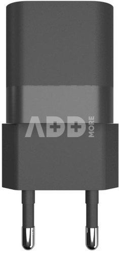 FIXED Mini USB-C Travel Charger 25W, Black