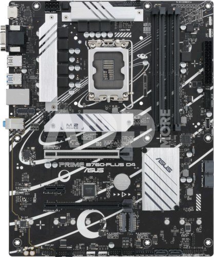 Asus PRIME B760-PLUS D4 Processor family Intel, Processor socket LGA1700, DDR4 DIMM, Memory slots 4, Supported hard disk drive interfaces 	SATA, M.2, Number of SATA connectors 4, Chipset Intel B760, ATX