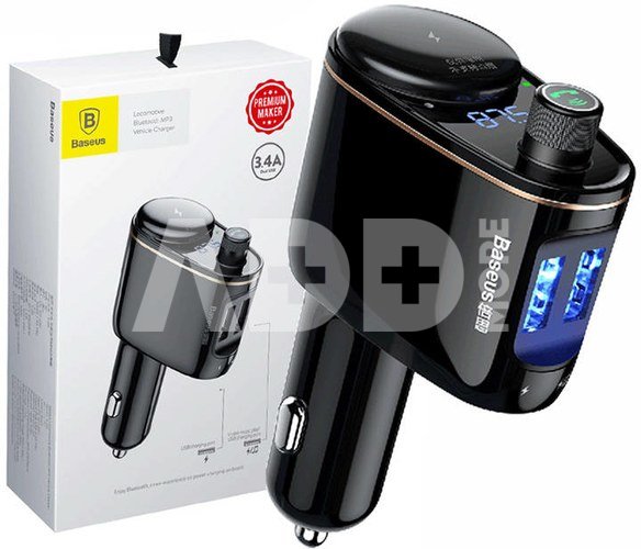 MP3 přehrávač do auta s Bluetooth Baseus S-06Black OS