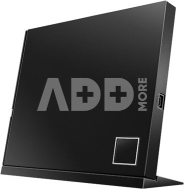 ASUS SBC-06D2X-U External Slim Blu-ray Drive, Black, BDXL support, 6X Blu-ray reading speed, USB 2.0