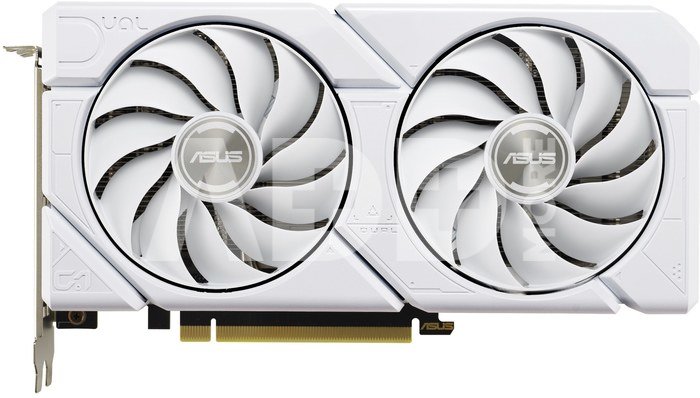 Asus Dual GeForce RTX 4060 EVO White OC Edition 8GB GDDR6 | NVIDIA | 8 GB | GeForce RTX 4060 | GDDR6 | HDMI ports quantity 1 | PCI Express 4.0