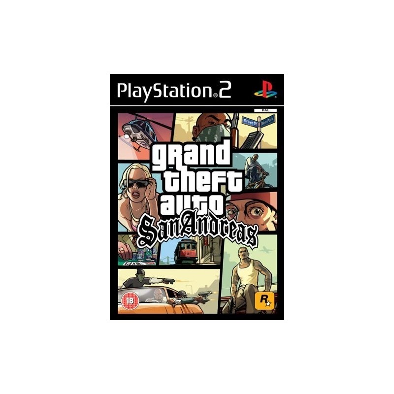 Grand Theft Auto: San Andreas PS2