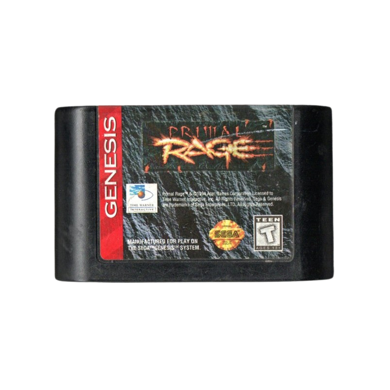 Primal Rage Sega Game