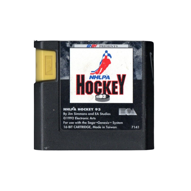 NHLPA Hockey '93 Sega Genesis