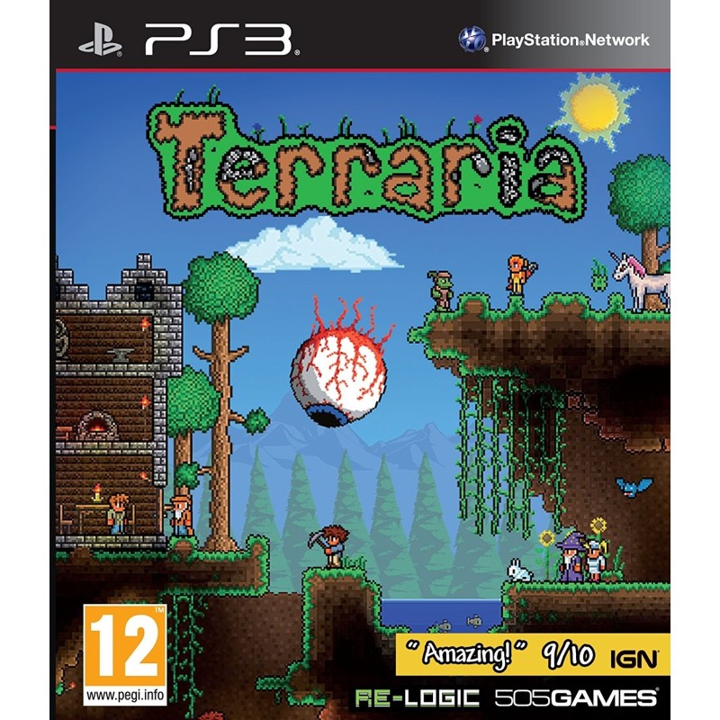 Terraria PS3 (Atšviestu viršeliu)