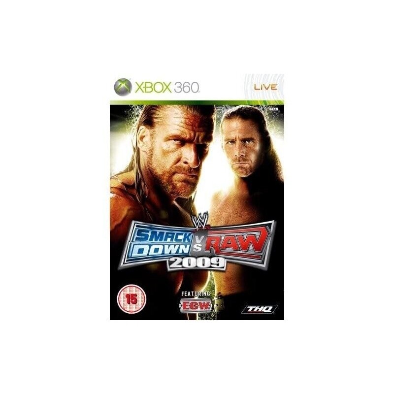 WWE Smackdown vs Raw 2009 - Xbox 360