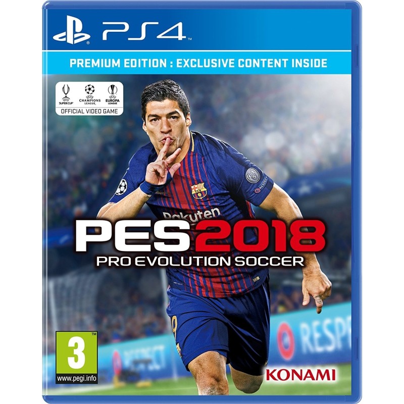 Pro evolution soccer PES 2018 (PS4)