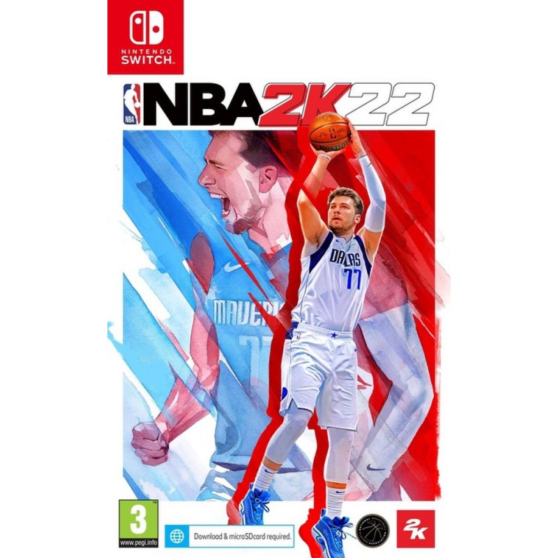 NBA 2K22 Nintendo Switch (Žaidimo KODAS dėžutėje)