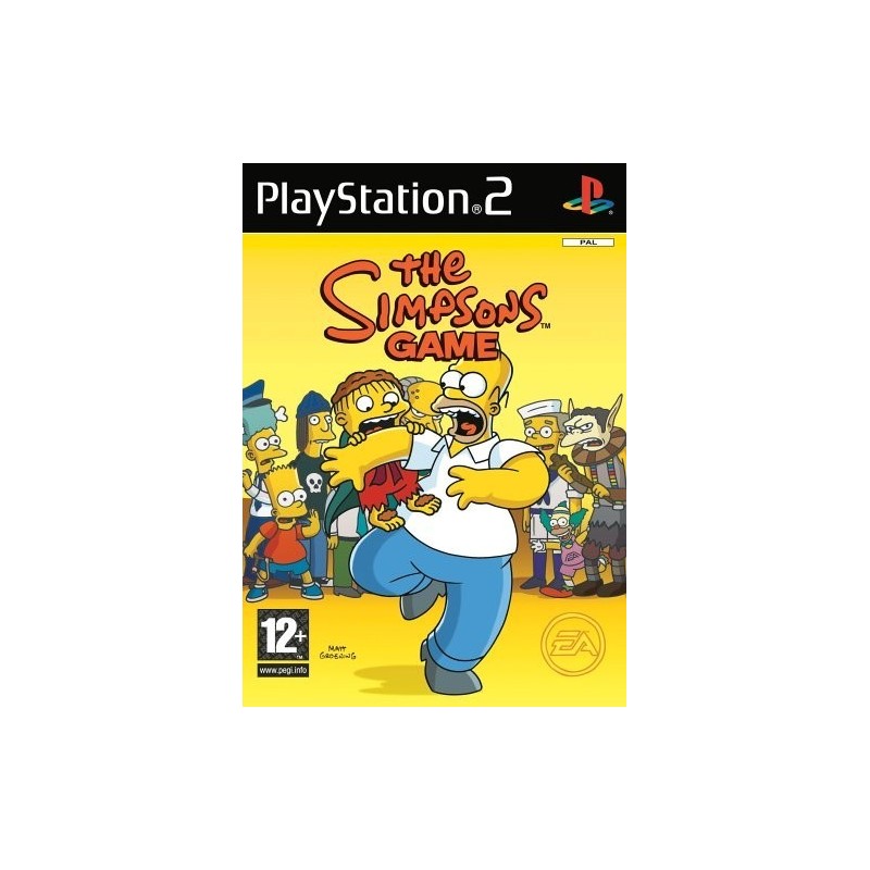 The Simpsons Game PS2