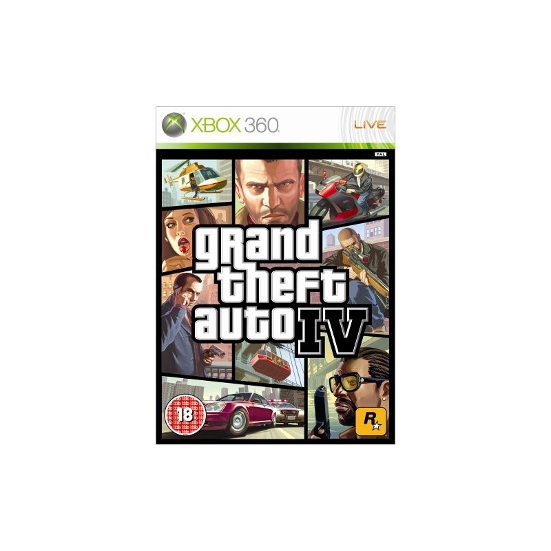 Grand Theft Auto 4 IV XBOX 360