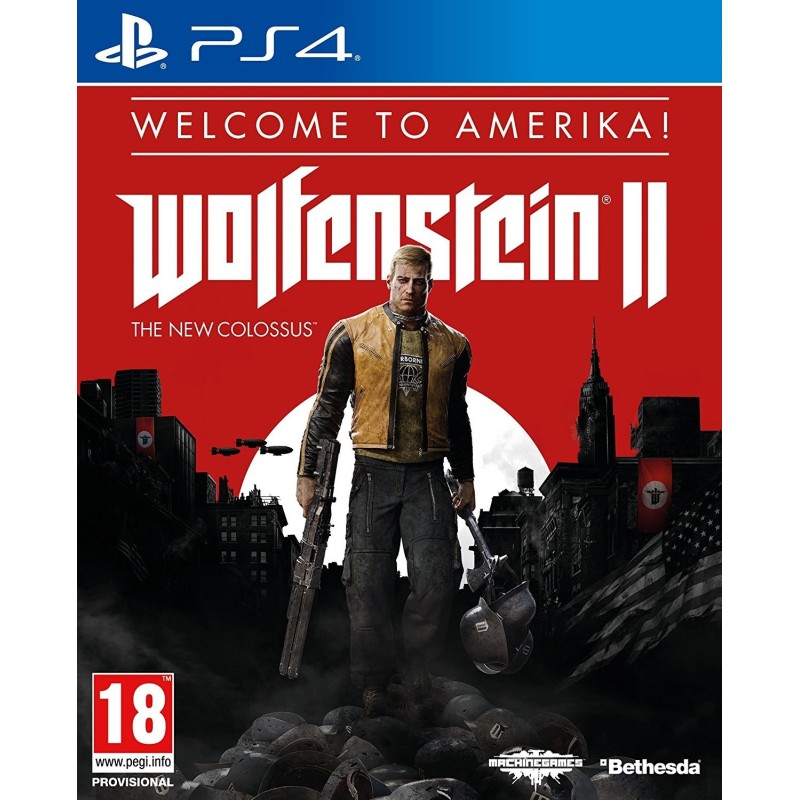 WOLFENSTEIN II THE NEW COLOSSUS PS4