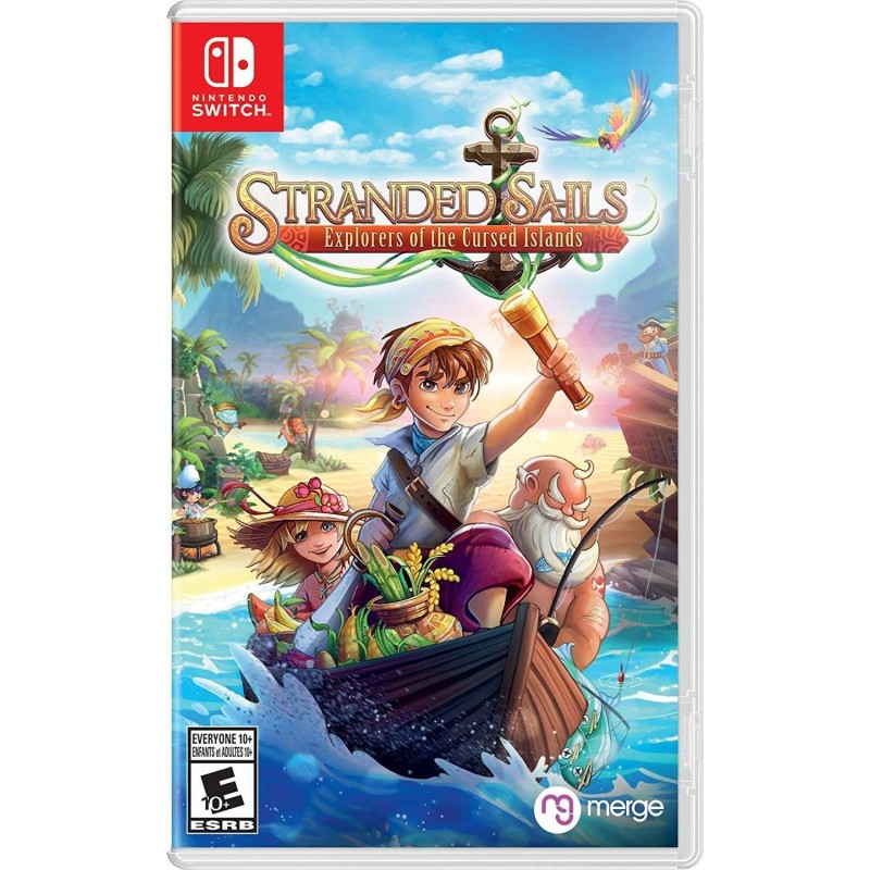 Stranded Sails Nintendo Switch (Vokiškas viršelis, žaidimo kalba - anglų)