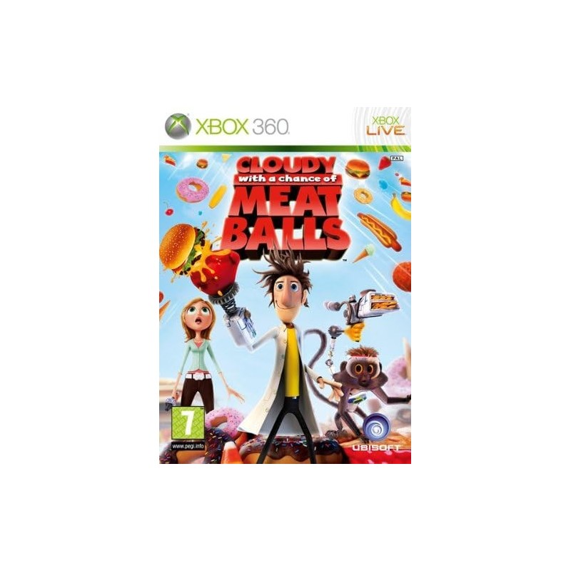 Cloudy With A Chance Of Meatballs Xbox 360