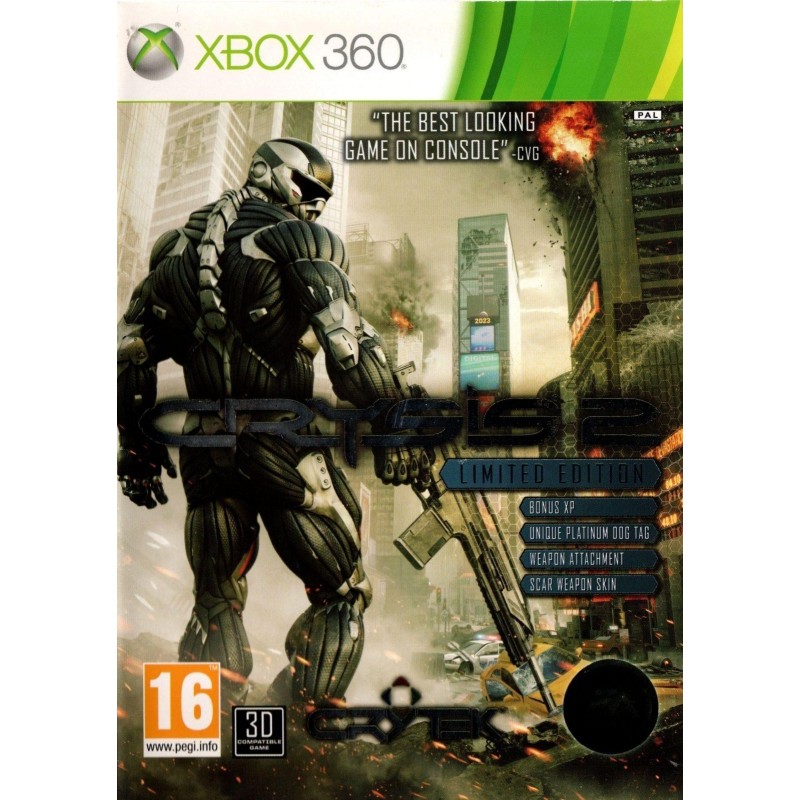 Crysis 2 Limited Edition Xbox 360