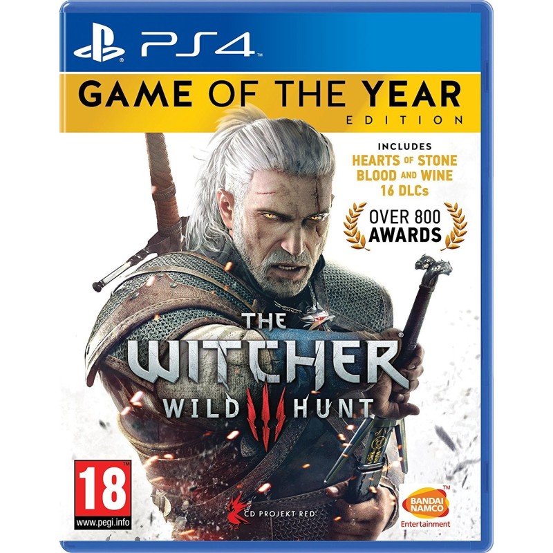 The Witcher 3: Wild Hunt game of the year edition PS4