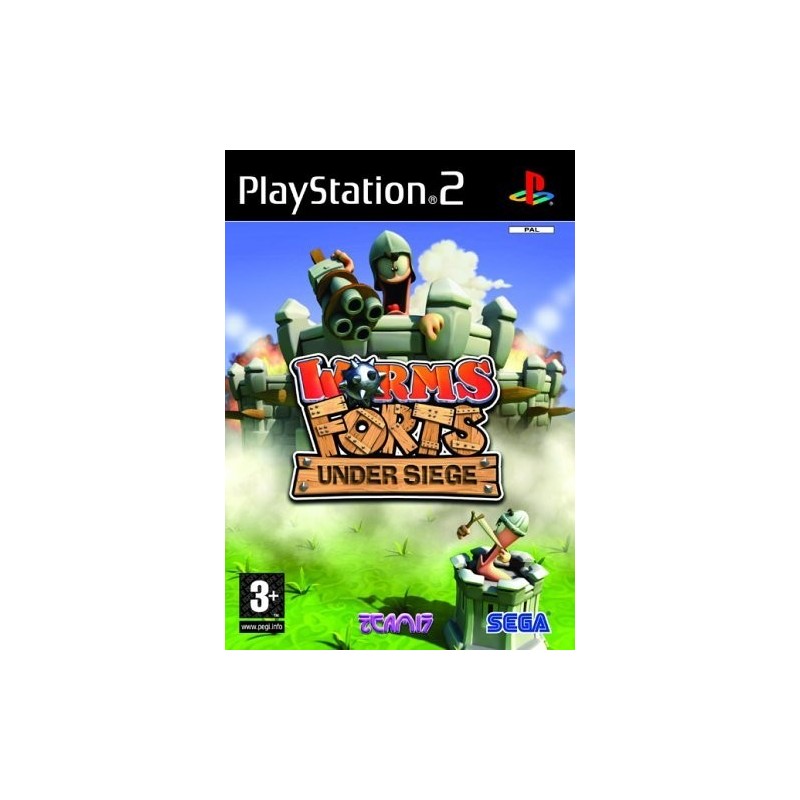 Worms: Forts Under Siege PS2