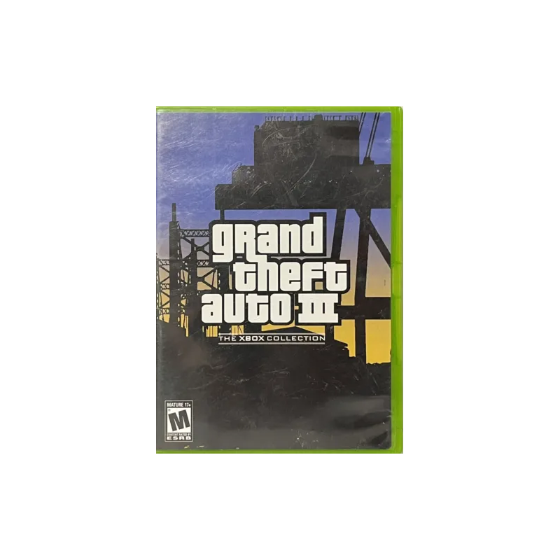 Grand Theft Auto III (The XBOX Collection) Xbox Original