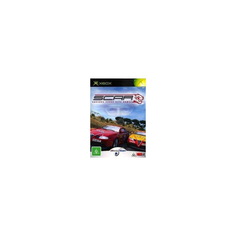 SCAR : Squadra Corse Alfa Romeo Xbox Original