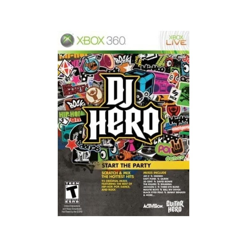 DJ Hero Xbox 360