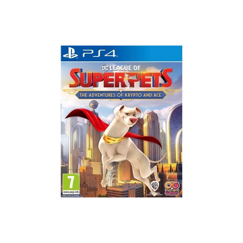 DC League of Super-Pets: The Adventures of Krypto and Ace PS4