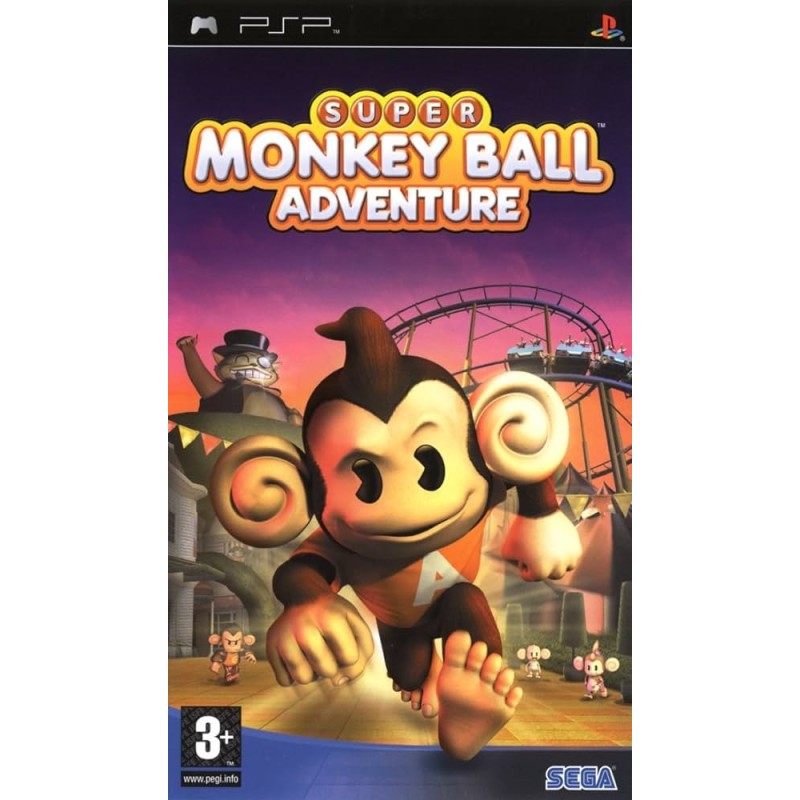 Super Monkey Ball Adventure PSP (Be dėžutės)