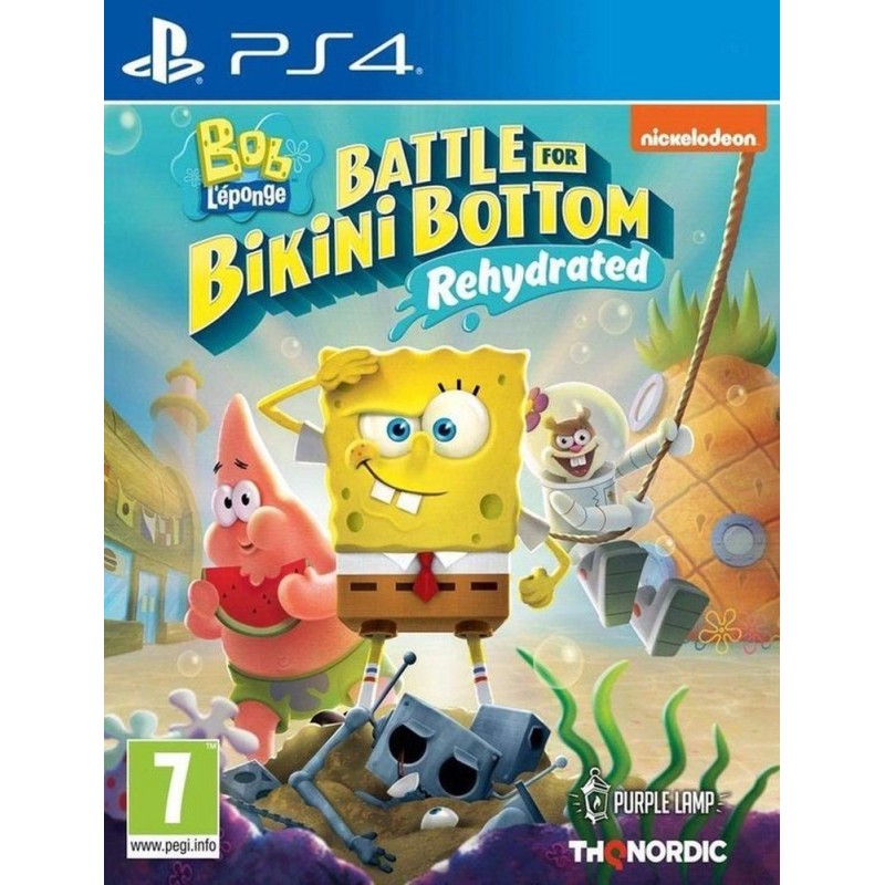 Spongebob SquarePants Battle for Bikini Bottom Rehydrated PS4