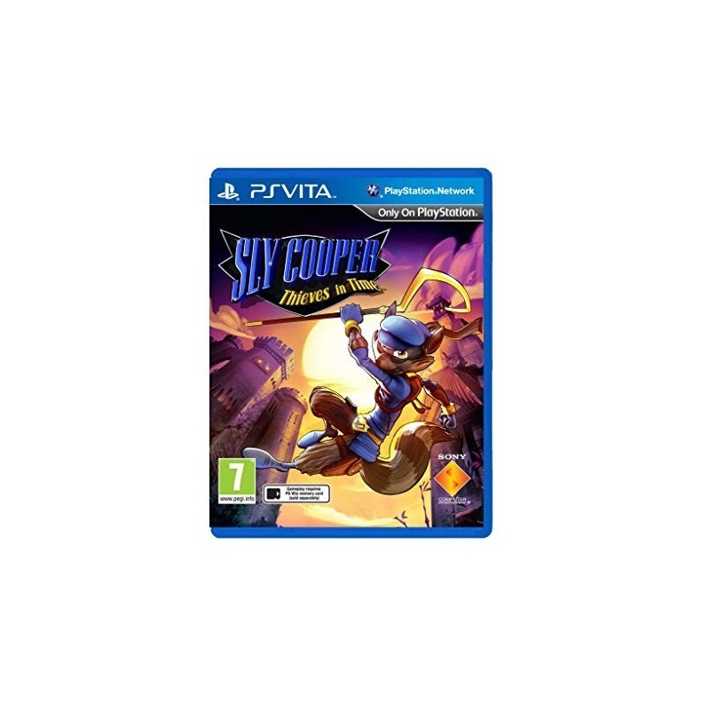 Sly Cooper Thieves in Time PS VITA (be dėžutės)