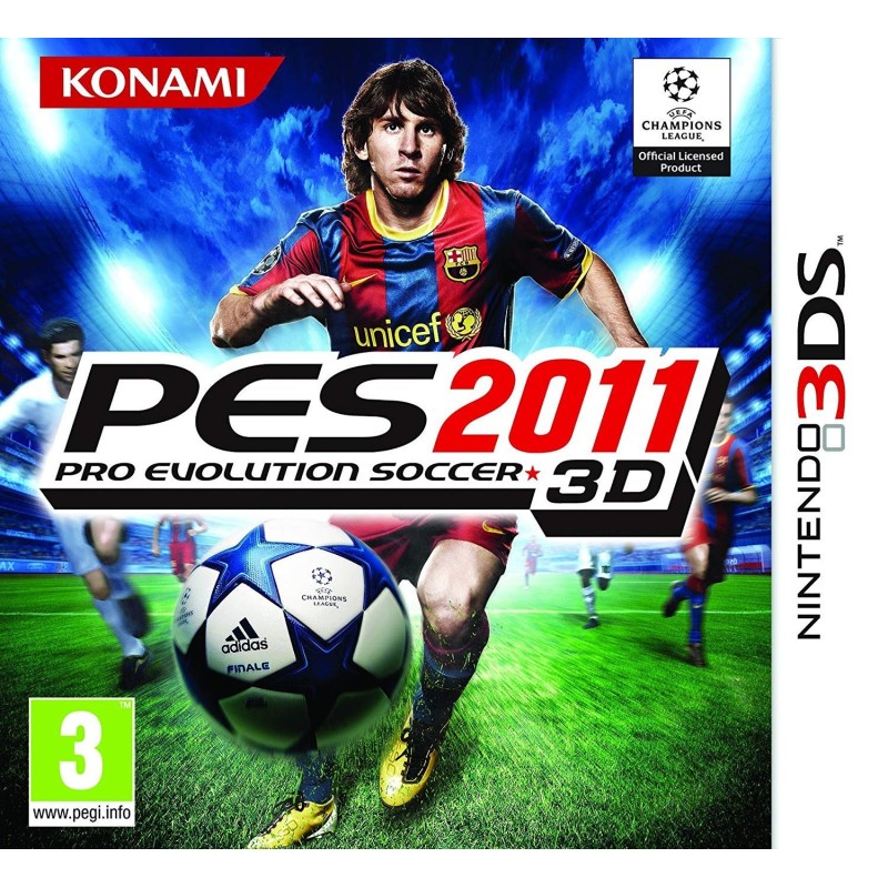 PES 2011 Nintendo 3DS