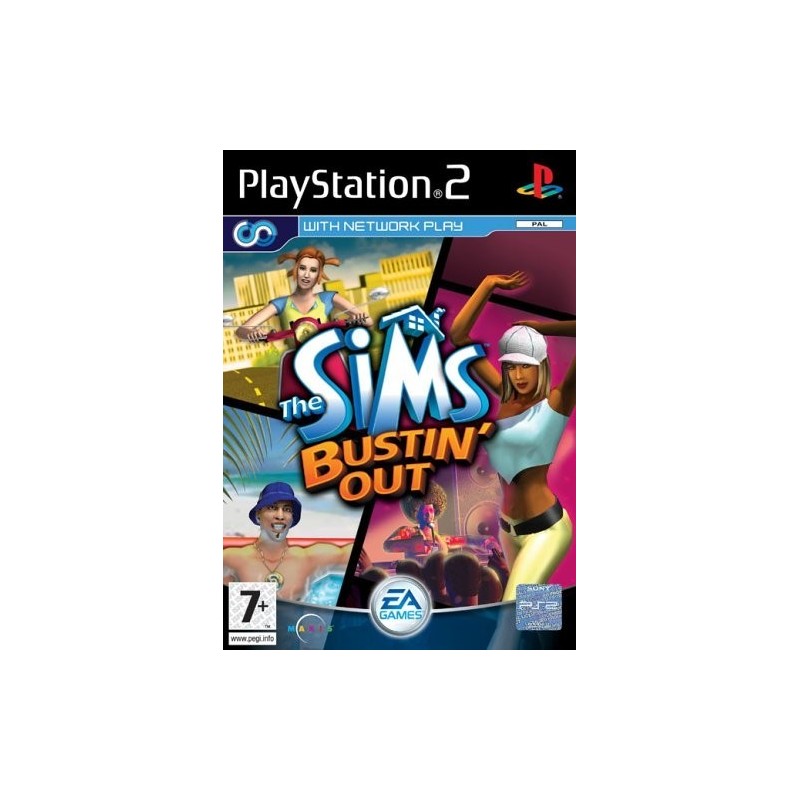 THE SIMS BUSTIN OUT PS2