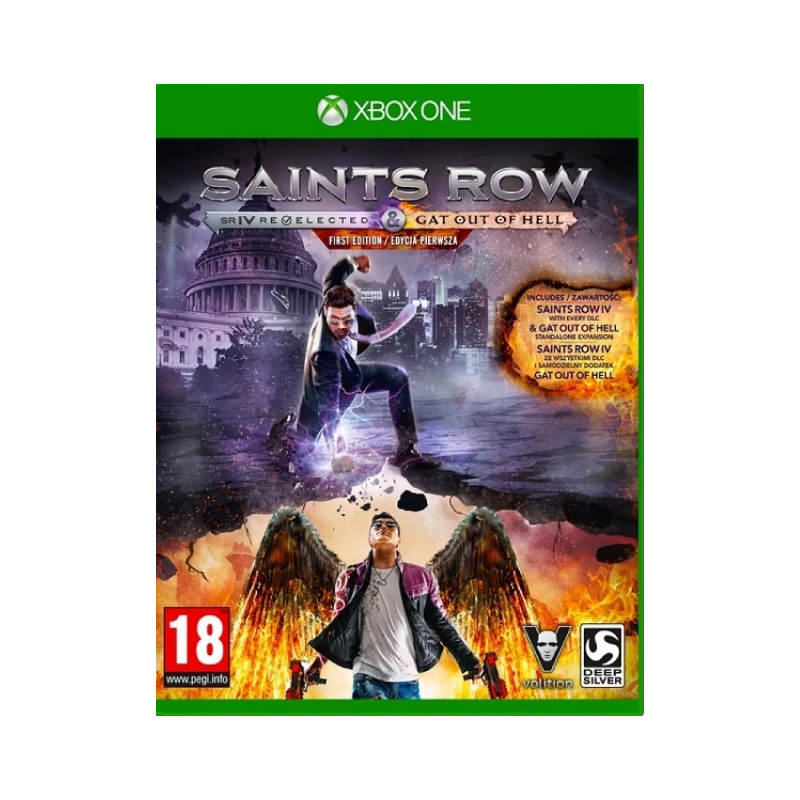 Saints Row IV: Re-Elected + Gat Out of Hell First Edition Xbox One