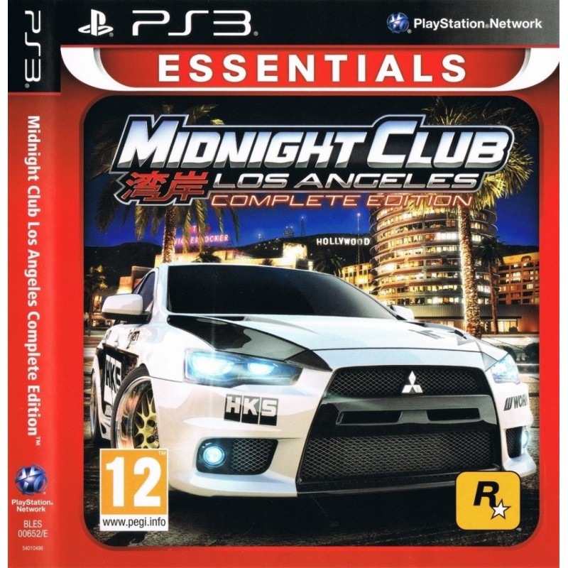 Midnight Club: Los Angeles Complete Edition PS3