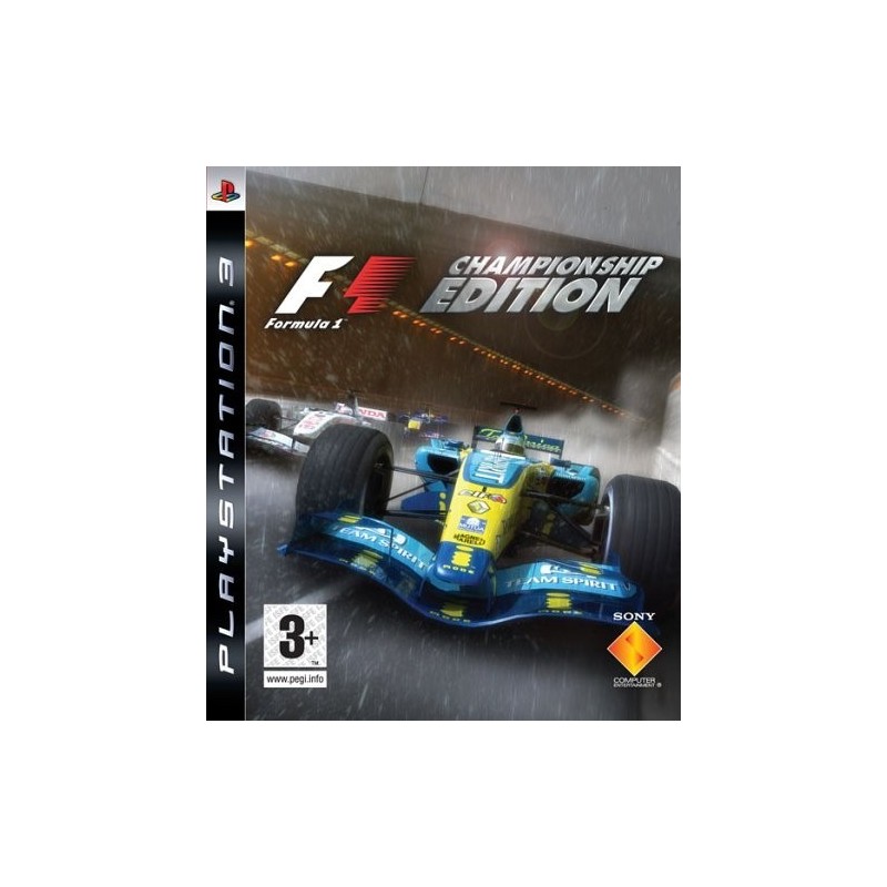 Formula One: Championship Edition PS3