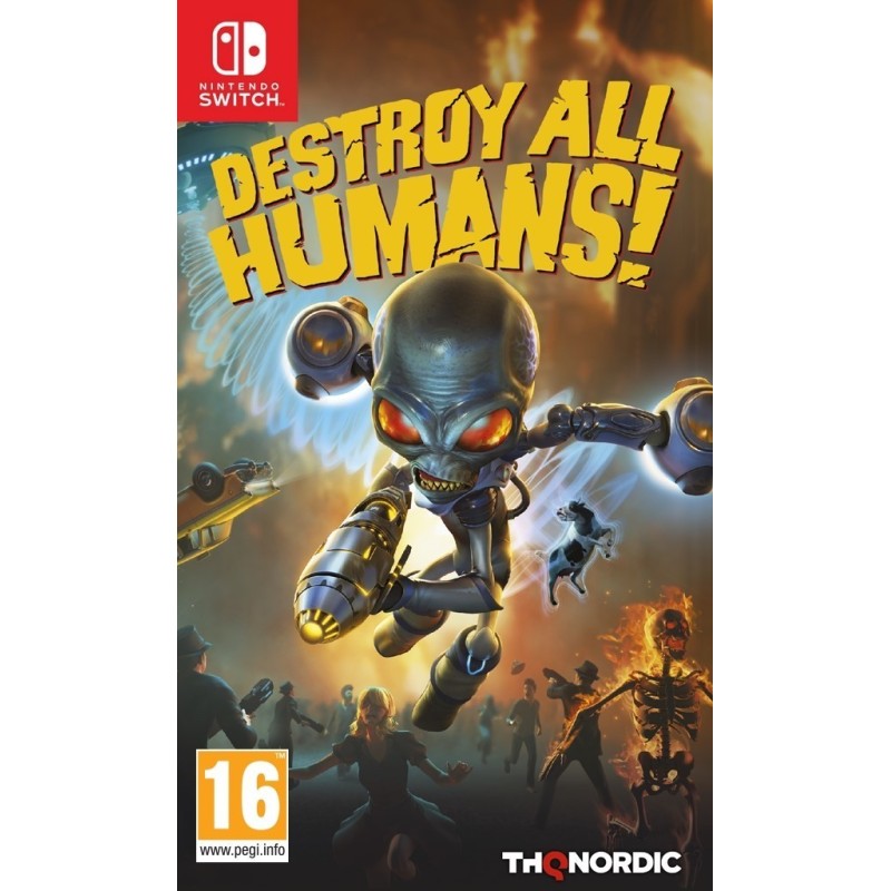 Destroy All Humans Nintendo Switch (Tik kortelė)