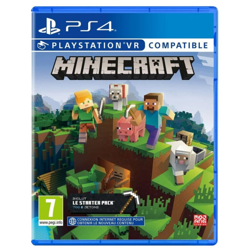 Minecraft Bedrock edition PS4 (tinkamas ir su VR)