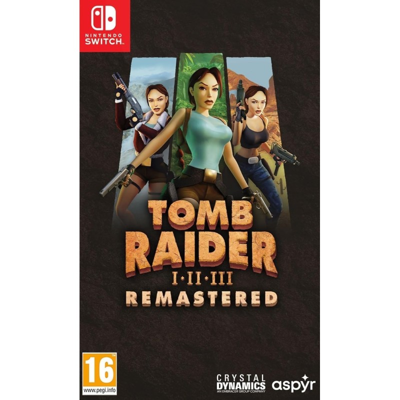 Tomb Raider I-III Remastered Nintendo Switch