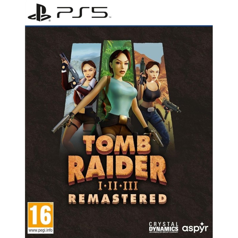 Tomb Raider I-III Remastered PS5