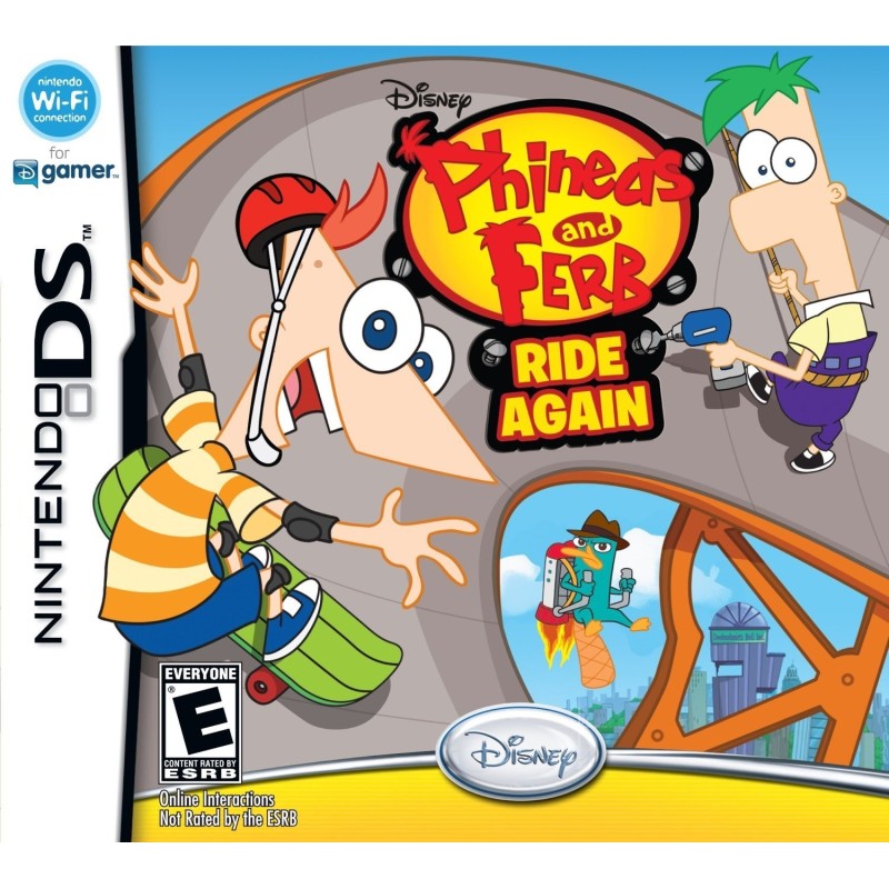 Phineas and Ferb Ride Again Nintendo Ds (Tik žaidimo kortelė)