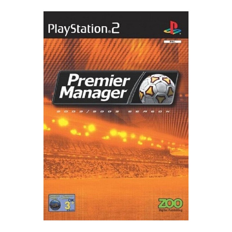 PREMIER MANAGER 2002 / 2003 SEASON PS2